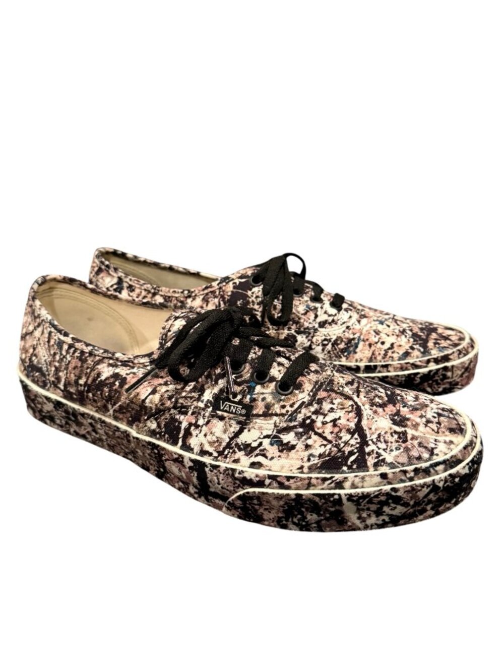 Vans x MoMA Jackson Pollock Authentic Shoes Men’s 10.5 Women’s 12 EU 44 EUC